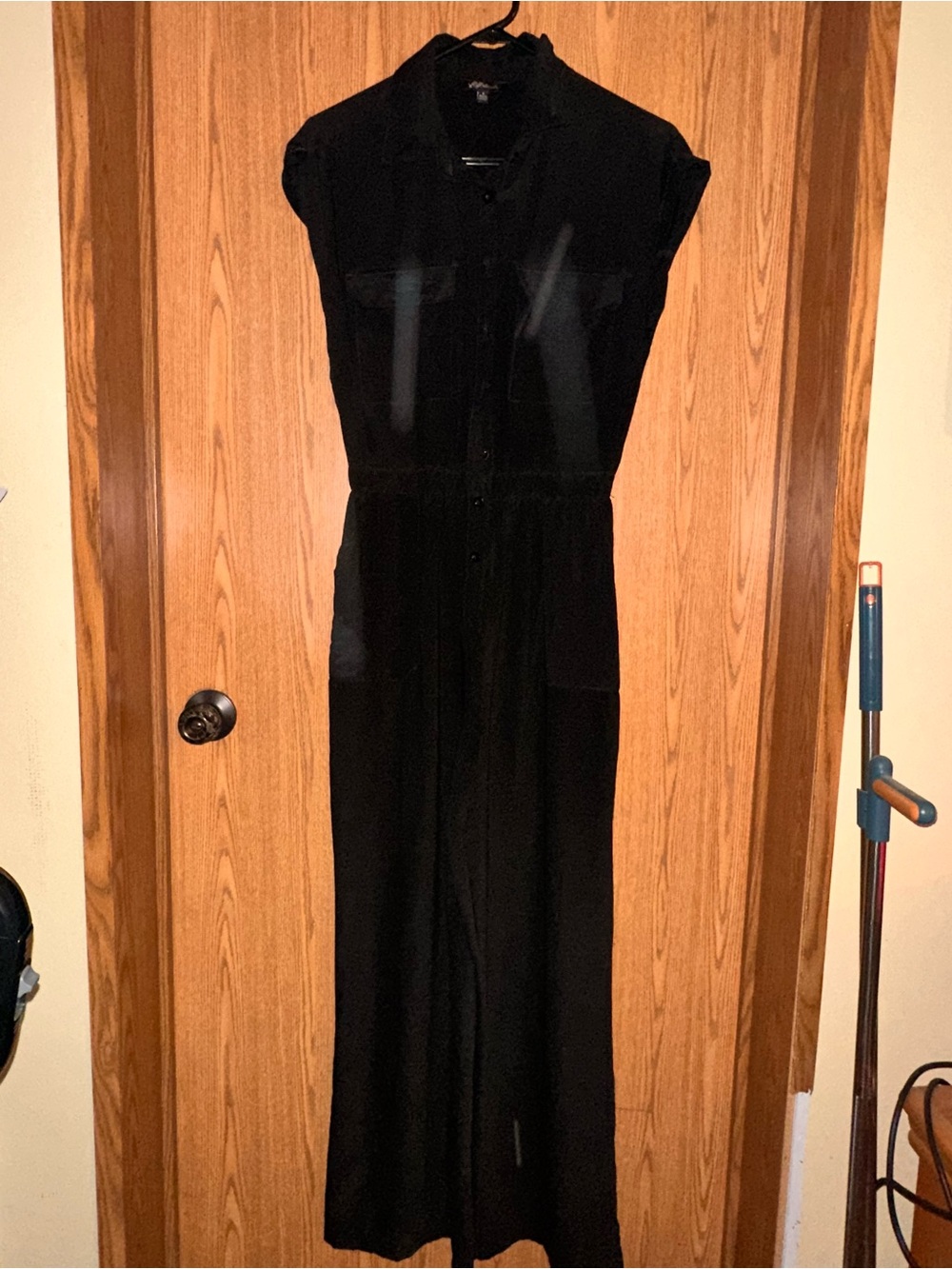 Black Sleeveless Jumpsuit - Classic Women's Romper
